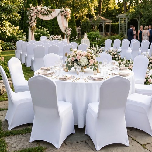 100pcs chair covers dining - 100pcs,