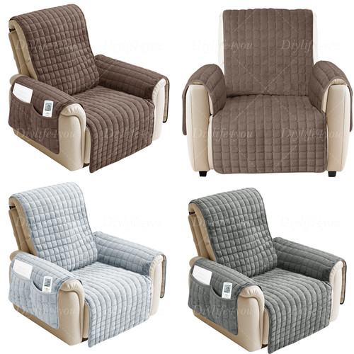 Plush non slip recliner - plush,