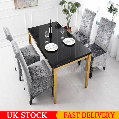 Crushed velvet dining - velvet,