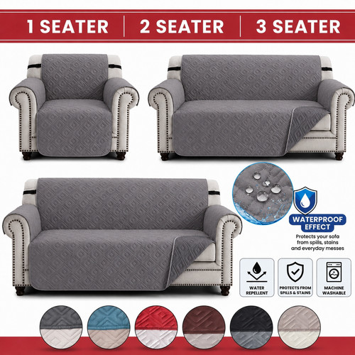 Reversible sofa slip - reversible, covers