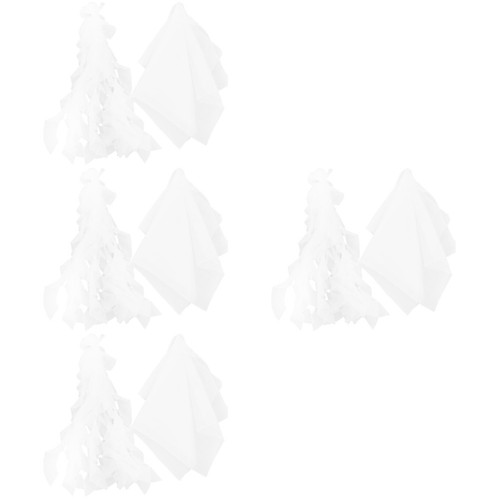 4pcs beige chair hood - 4pcs,