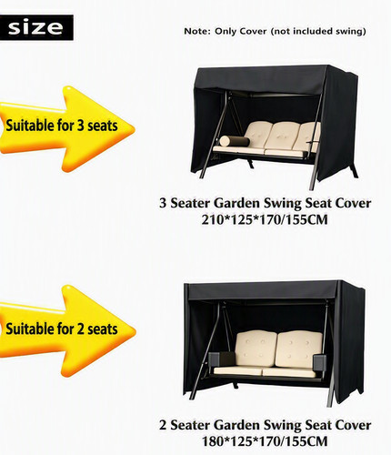 Garden swing cover heavy duty - garden,