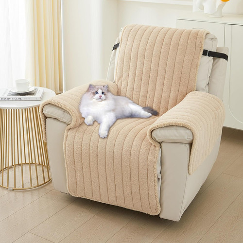 Recliner chair cover plush - chair,
