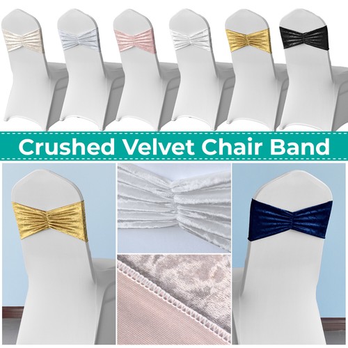 Velvet chair band shiny - chair, fabric