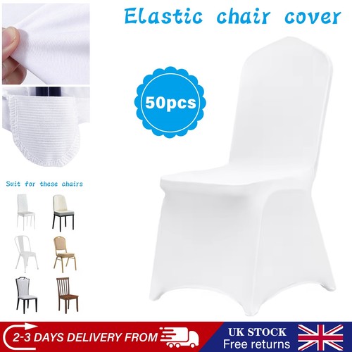 50pcs white chair covers - 50pcs,