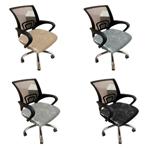 Gold velvets chair cover - gold,
