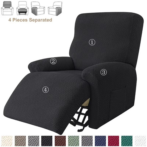 Jacquard stretch recliner - 80,